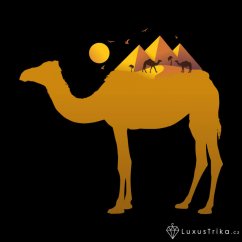 Dámské tričko Camel černé