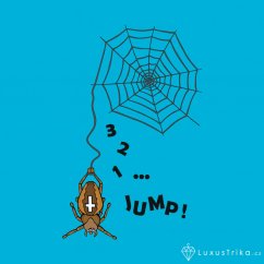 Dětské tričko Bungee-jumping tyrkysové