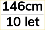 146 cm/ 10 let