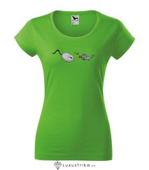 Dámské tričko Platonic-love apple green Dámské tričko Platonic-love apple green