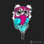 Pánské tričko Diamond Owl