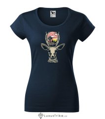 Dámské tričko Deer spirit námořní modrá