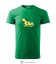 Pánské tričko Froggy středně zelená - Velikost: S