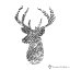 Dámské tričko The deer's mind bílé - Velikost: XL