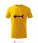 Dětské tričko Bony fish žluté - Velikost: 110 cm/ 4 roky