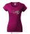 Dámské tričko Guitar town fuchsia red