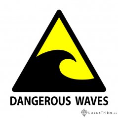 Pánské tričko Dangerous waves bílé