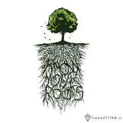 Dámské tričko My-Roots bílé