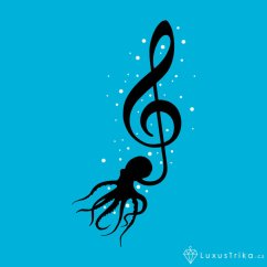 Dámské tričko SquidSound tyrkysová