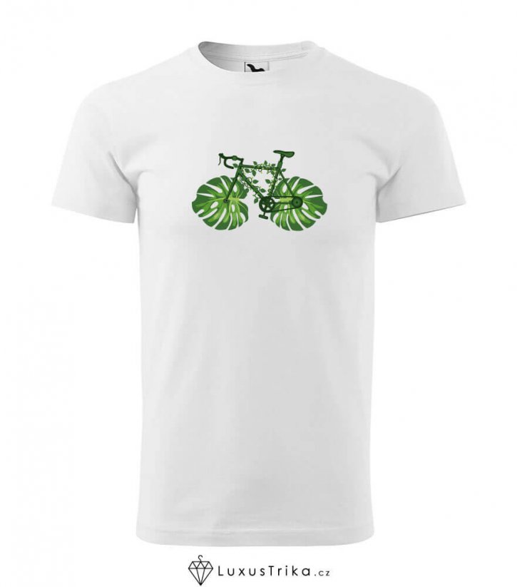 Pánské tričko Green transport bílé