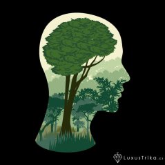 Originální motiv Brain oasis černé
