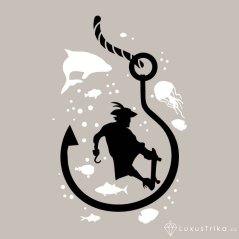 Originální motiv Skate Pirate ledově šedá