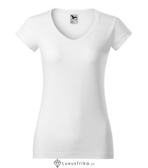 Dámské tričko FIT V-NECK bez potisku
