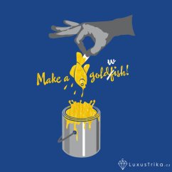 Originální motiv Goldwish královská modrá Originální motiv Goldwish královská modrá