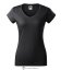 Dámské tričko FIT V-NECK bez potisku - Barva produktu: Královská modrá, Velikost: M