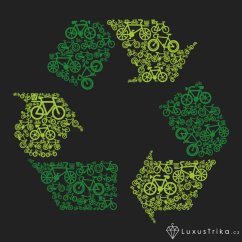 Pánské tričko Recyklátor tmavá břidlice