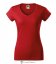 Dámské tričko FIT V-NECK bez potisku - Barva produktu: Tyrkysová, Velikost: L