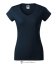 Dámské tričko FIT V-NECK bez potisku - Barva produktu: Královská modrá, Velikost: M