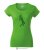 Dámské tričko Tennis Mosaic apple green
