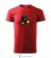 Pánské tričko Bird-ish červené - Velikost: L