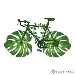 Originální dámský motiv Green transport bílé